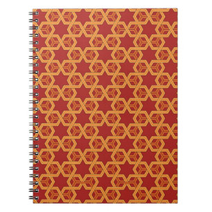 Cuaderno Ornamento geométrico elegante