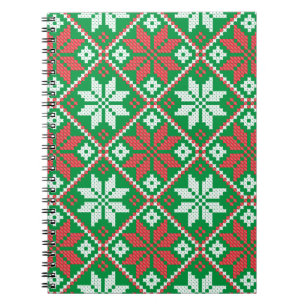 Cuaderno Ornamento navideño de Feliz