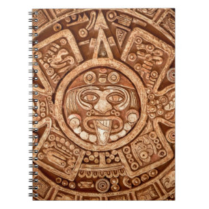 Cuaderno Ornamento pagano de una textura maya de una tribu