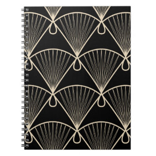 Cuaderno ornamento vintage sin fisuras con diseño estiliza