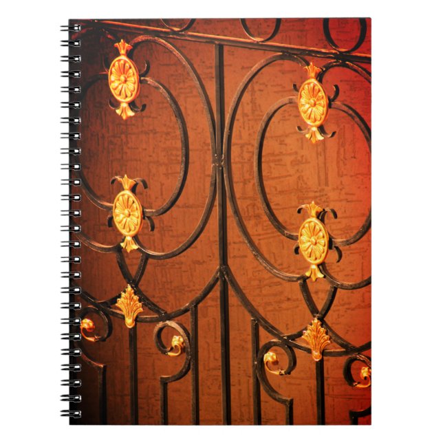 Cuaderno Ornamentos de oro (Frente)