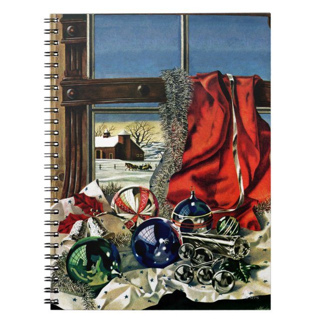 Cuaderno Ornamentos del navidad (Frente)