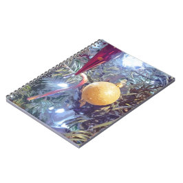 Cuaderno Ornamentos feriados de invierno