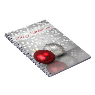 Cuaderno Ornamentos navideños sucios - Portátil