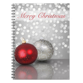 Cuaderno Ornamentos navideños sucios - Portátil