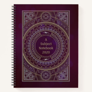 Cuaderno Ornate Art Deco Personalizado