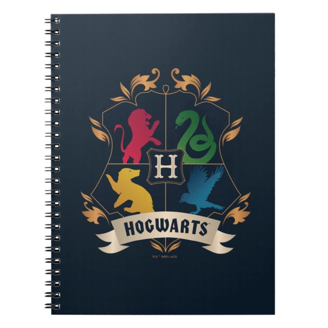 Cuaderno Ornate HOGWARTS™ House Escudo (Frente)