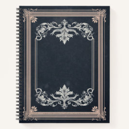 Cuaderno Ornate Noir Frame — Customizable