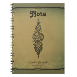 Cuaderno Ornate Treble Clef