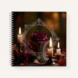 Cuaderno Ornate Victorian Mirror Purple Rosa Candlelight