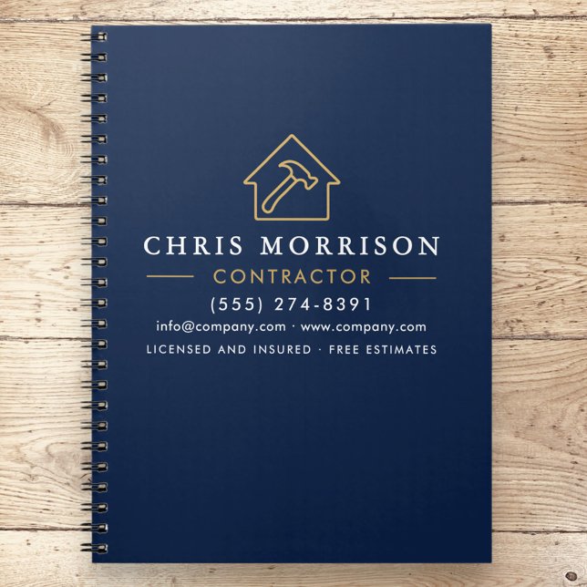 Cuaderno Oro azul de la Marina de Construcción (Subido por el creador)