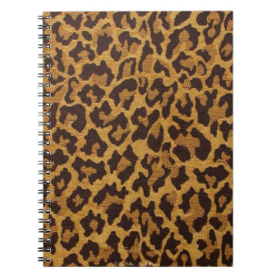 Cuaderno Oro marrón del leopardo de las rocas RAB