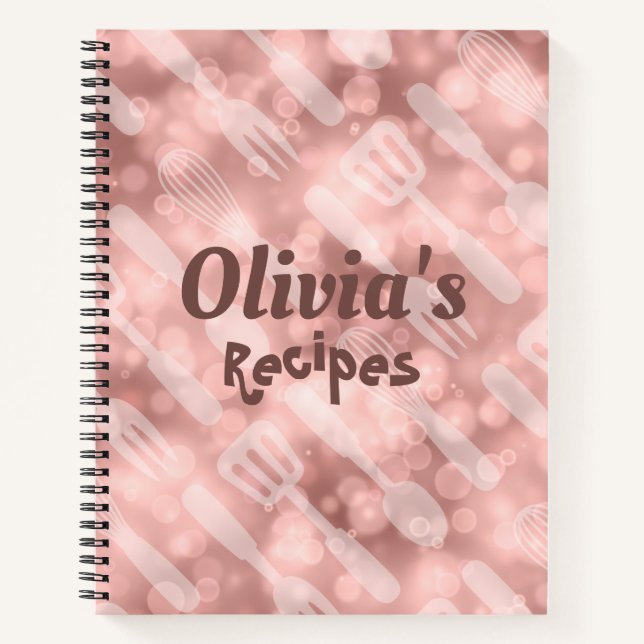 Cuaderno Oro Rosa (Anverso)