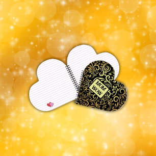 Cuaderno Oro y negro - MOM - OW   Espiral