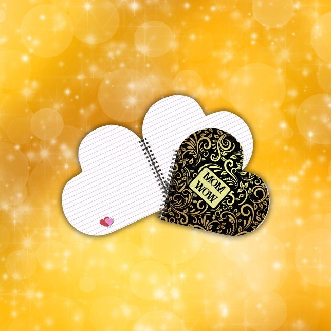 Cuaderno Oro y negro - MOM - OW | Espiral (Subido por el creador)