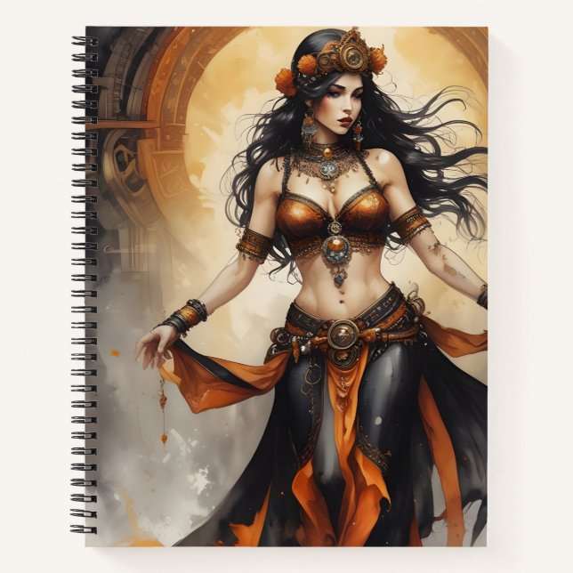 Cuaderno Oro y Ónix (Anverso)