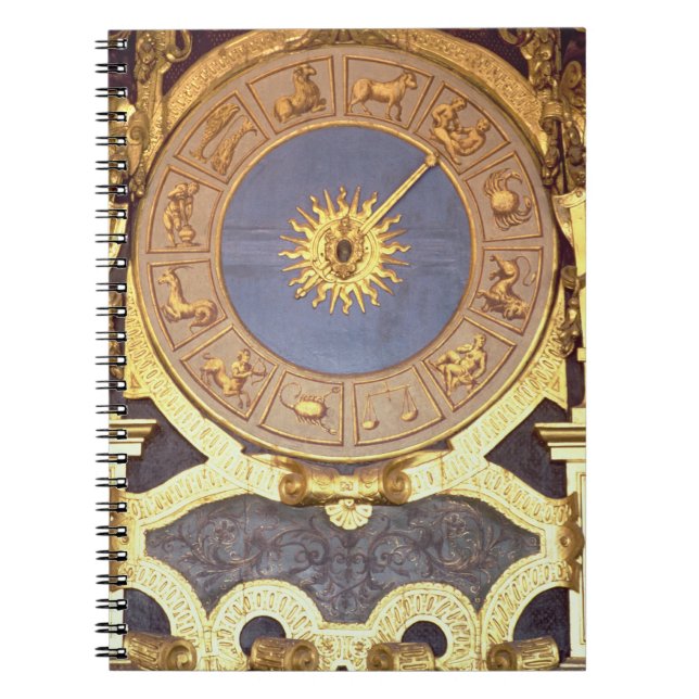 Cuaderno Orologio Zodicale (reloj del zodiaco) (fresco y (Frente)
