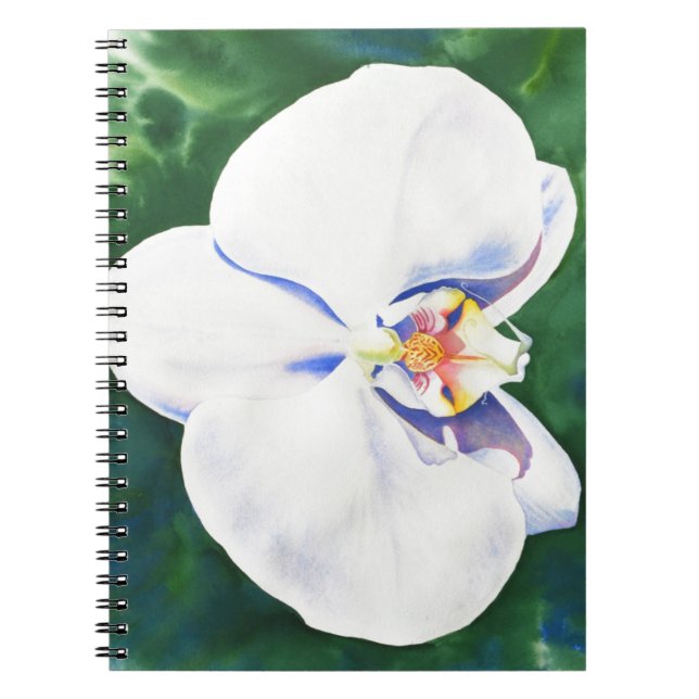 Cuaderno Orquídea Blanca (Frente)