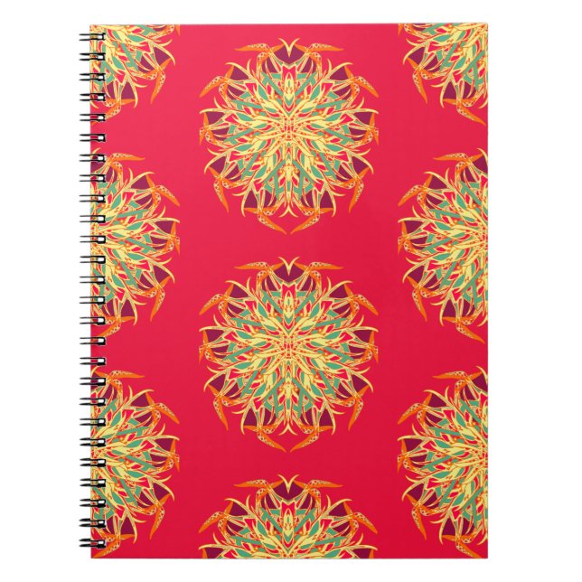 Cuaderno Orquídea de pájaro del paraíso (Frente)