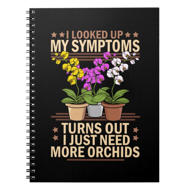 Cuaderno Orquídea Flor Hembra Flora Hembra Flora Orquídea (Frente)