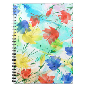 Cuaderno Orquídea Poppy Peony Fashion Bouquet