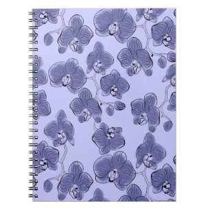 Cuaderno Orquídeas acuáticas sin foco flor de falaenopsis b