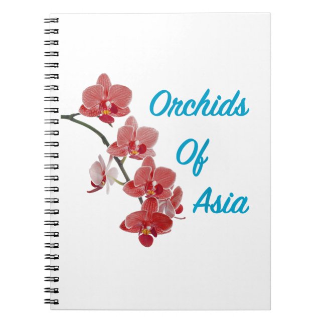 Cuaderno Orquídeas de Asia Spa de Día (Frente)