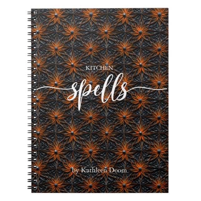 Cuaderno Ortografía de cocina Testigos recetas (Frente)