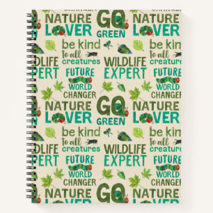 Cuaderno Oruga Hambrienta   Patrón de futuro cambiador del 