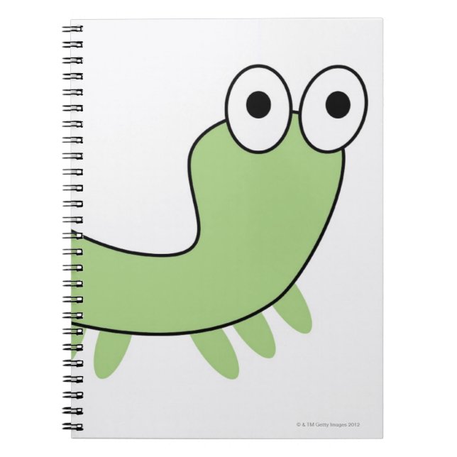 Cuaderno oruga verde (Frente)