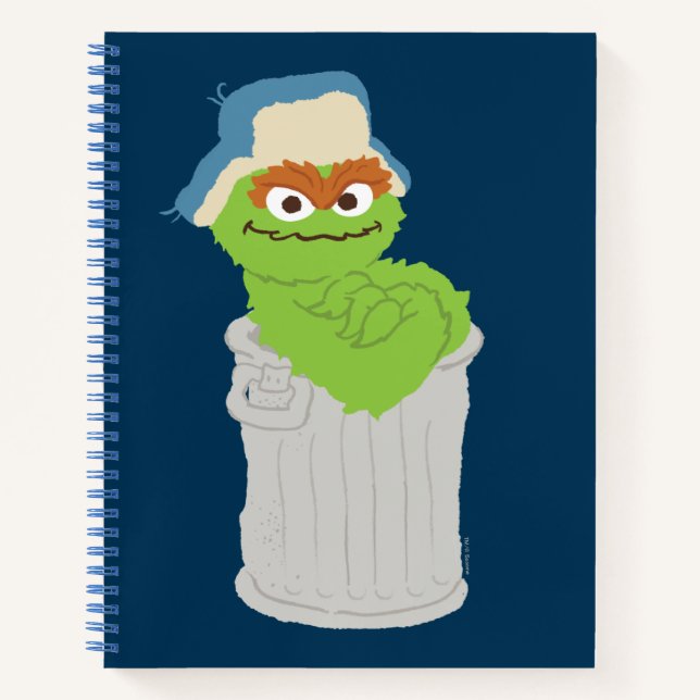 Cuaderno Oscar la basura de Grouch puede salirse (Anverso)
