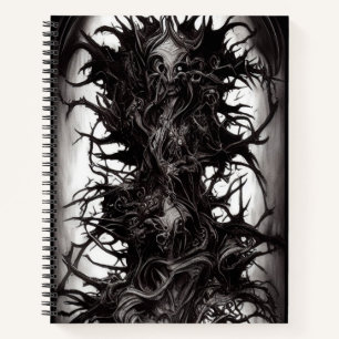 Cuaderno Oscuro Arte Gótico Oscuro Vile Biomatter Sketchbad
