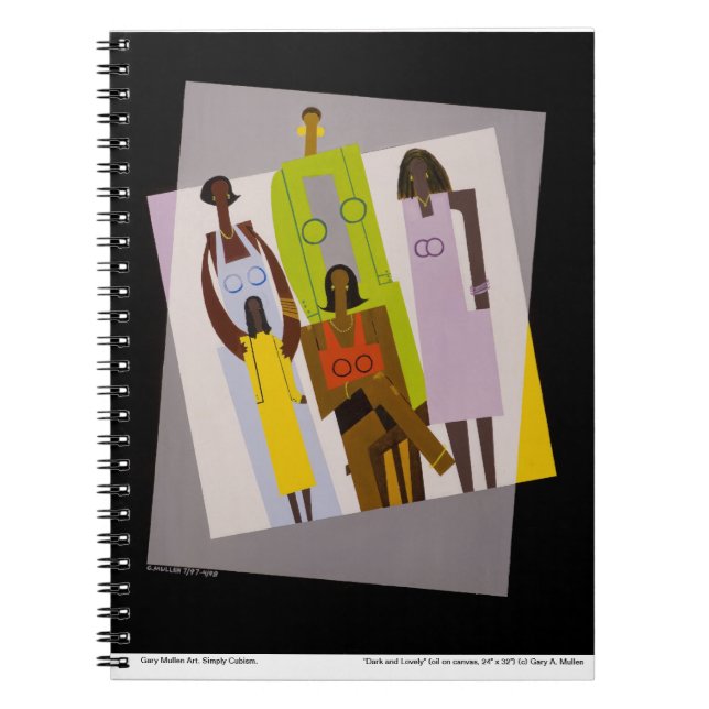 Cuaderno "oscuro y precioso" (Frente)