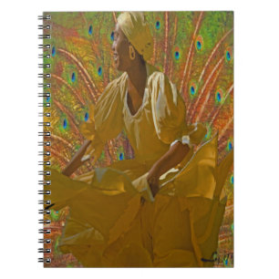 CUADERNO OSHUN DANZA DEL PAVO REAL