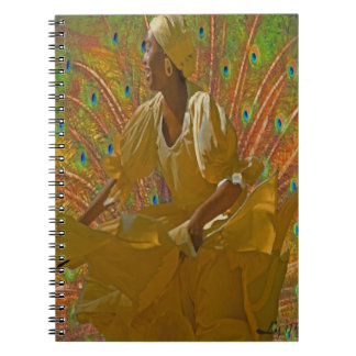 CUADERNO OSHUN DANZA DEL PAVO REAL