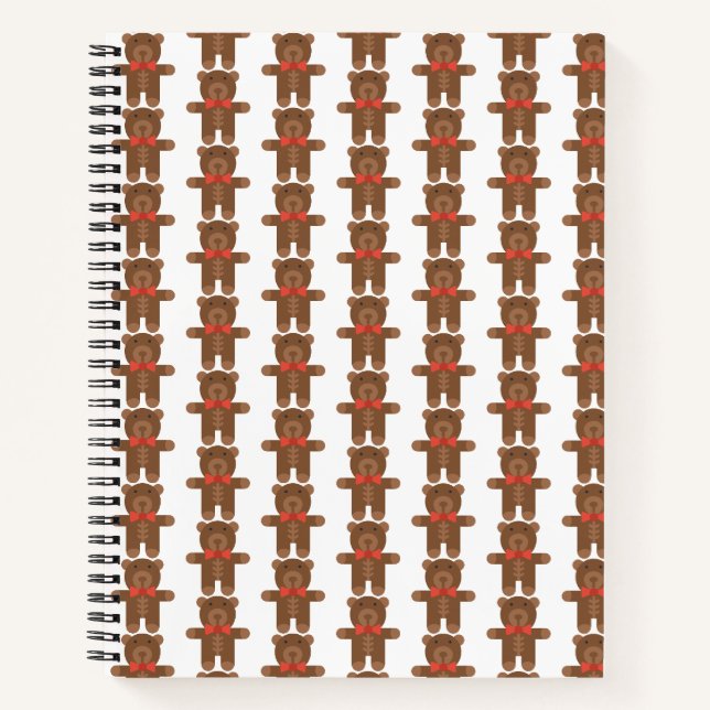 Cuaderno osito de peluche (Anverso)