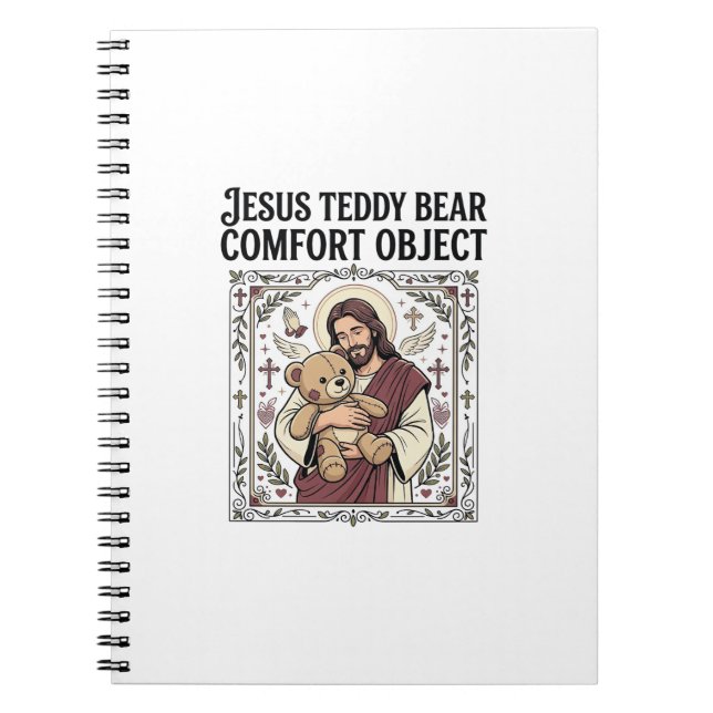 Cuaderno Osito de peluche Jesús Objeto de consuelo Jesús Os (Frente)