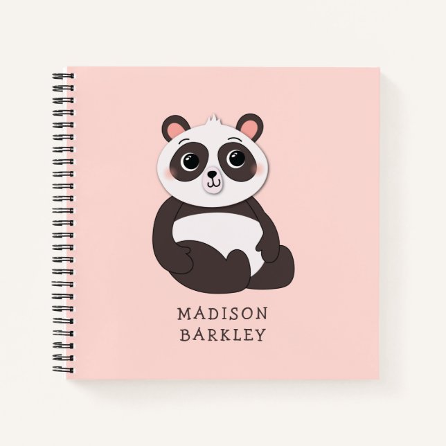 Cuaderno Osito Panda Niño Lindo (Anverso)