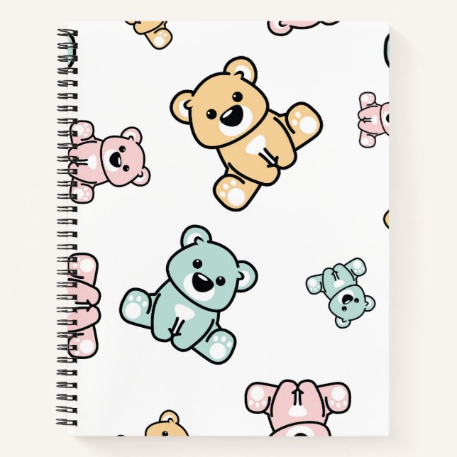 Cuaderno Ositos de peluche (Anverso)