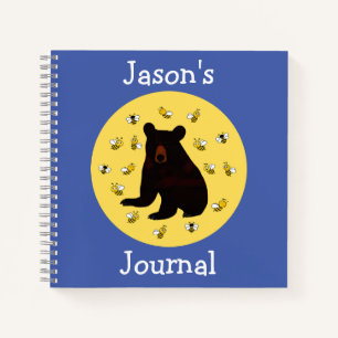 Cuaderno Oso Adorable De Abeja Pequeña