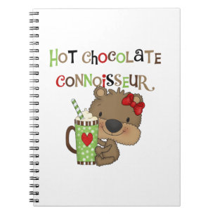 Cuaderno Oso caliente del chica de ChocolateConoisseur
