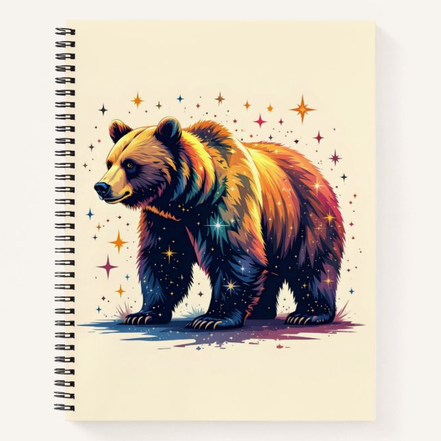 Cuaderno Oso con estrellas (Anverso)