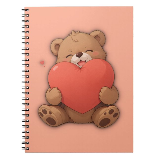 Cuaderno Oso de guarnición (Frente)