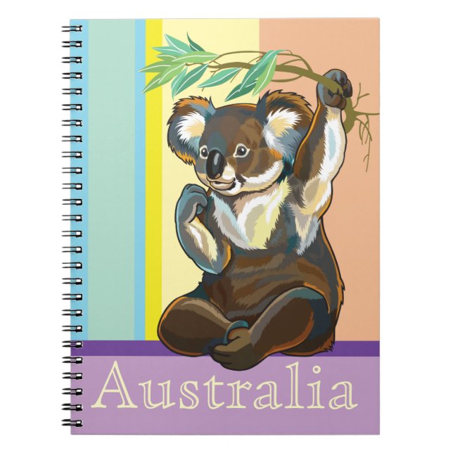 Cuaderno oso de koala (Frente)