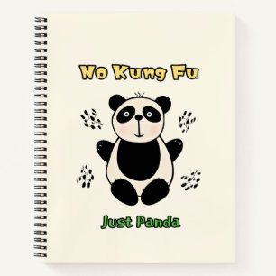 Cuaderno Oso de panda