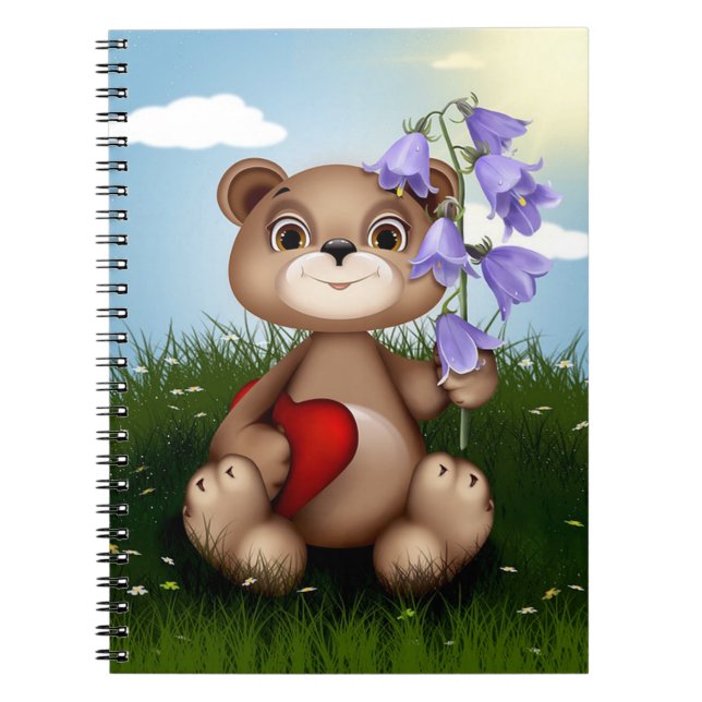 Cuaderno Oso de peluche (Frente)