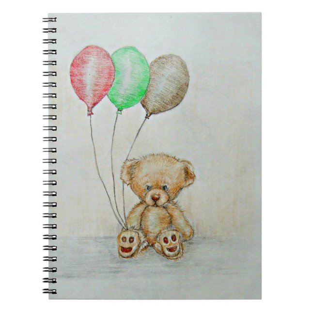 Cuaderno oso de peluche (Frente)