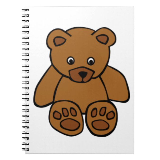 Cuaderno Oso de peluche de Brown (Frente)