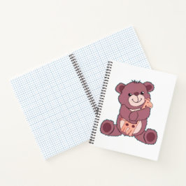 Cuaderno Oso de peluche lindo