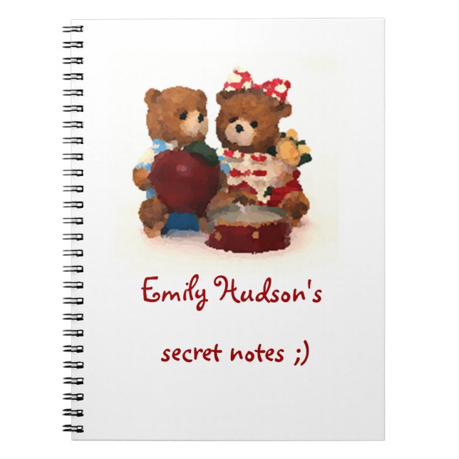 Cuaderno Oso de Teddy (Frente)